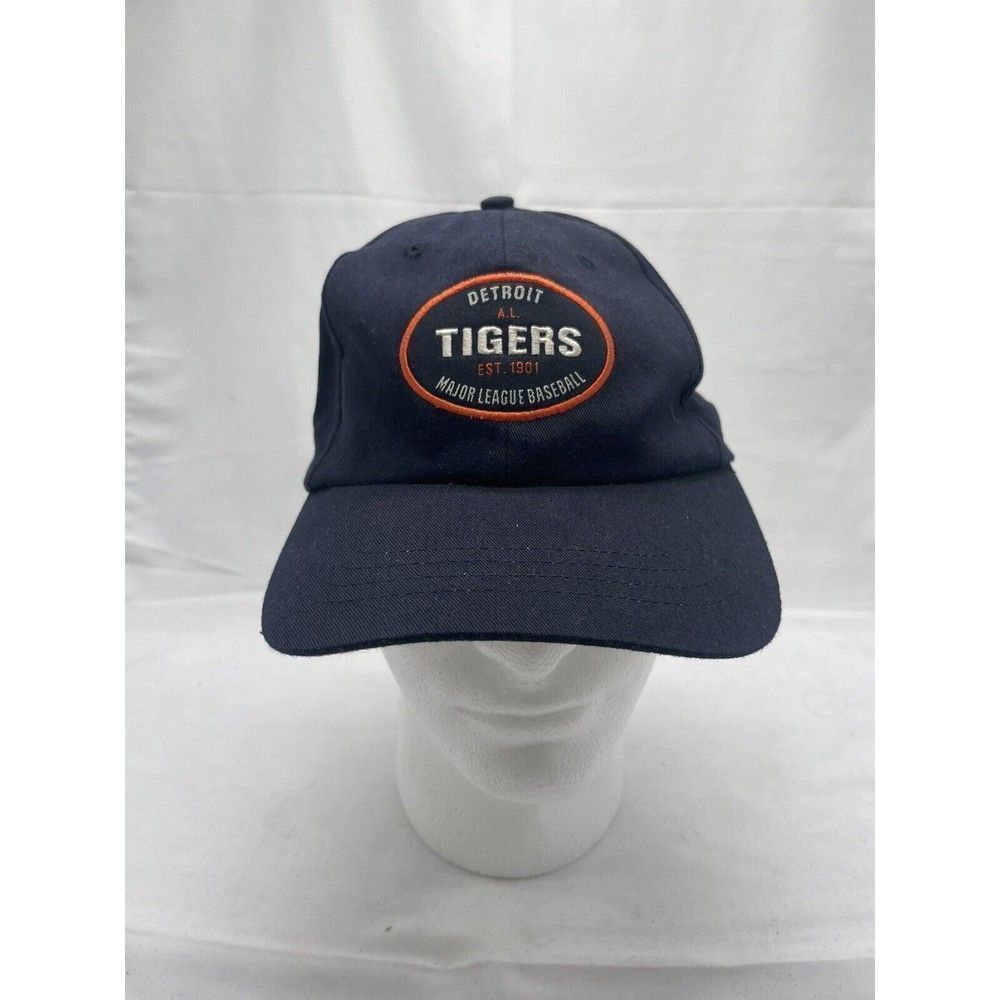 Vintage 90s Detroit Tigers Logo Athletic Major League Baseball‎ Mens Hat Cap